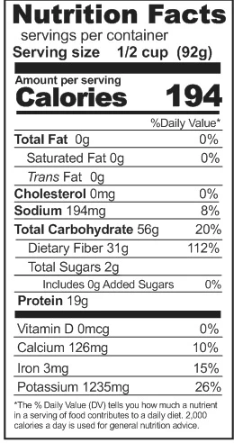 Rainy Day Foods 16 Bean Mix 25 lbs. Bag - 123 servings - Image 3