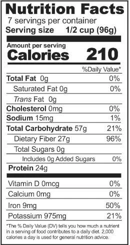 Rainy Day Foods Lentils 25 lb. Bag - 118 Servings - Image 4
