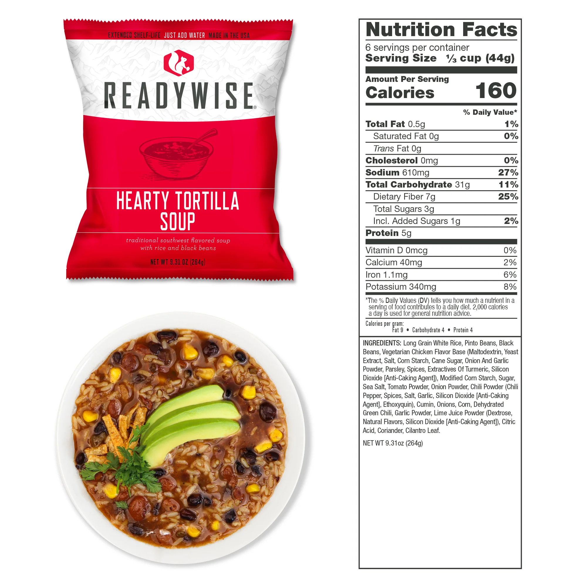 ReadyWise - 84 Serving Breakfast and Entrée Grab and Go Food Kit - Image 7