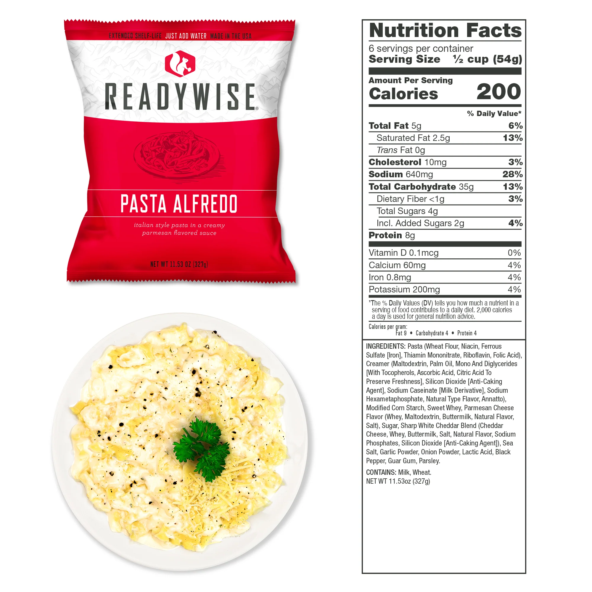 ReadyWise - 84 Serving Breakfast and Entrée Grab and Go Food Kit - Image 8